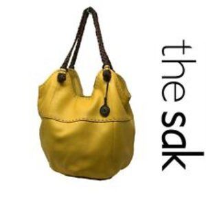 NWT! The Sak Indio leather bucket bag